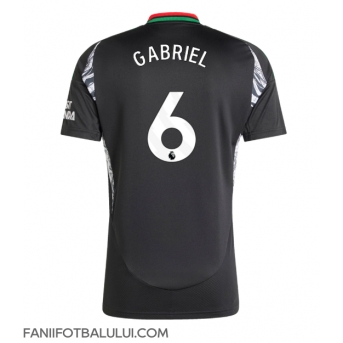 Arsenal Gabriel Magalhaes #6 Tricou Fotbal Replică 2024-25 Barbati Deplasare